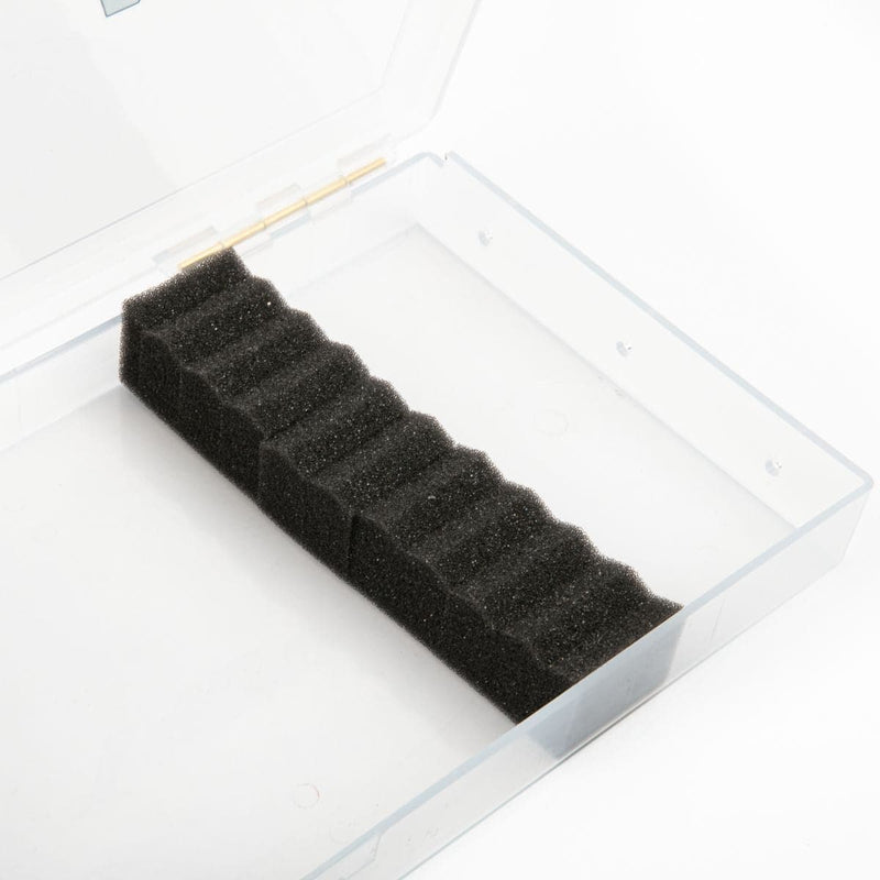 Dark Slate Gray ArtBin Brush Box-14"X6"X1.25" Translucent Craft Storage