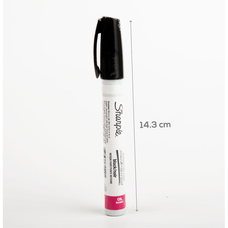 Gray Sharpie Medium Point Oil-Based Opaque Paint Marker - Black Quilling