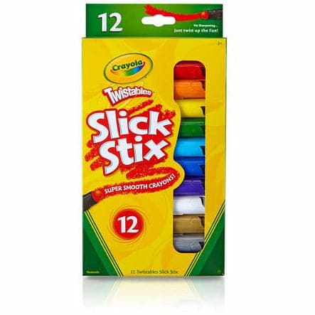 Gold Crayola 12 Twistables® Slick Stix™ Kids Crayons