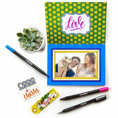 Dodger Blue Crayola Crayoligraphy Activity Set Kids Craft Kits