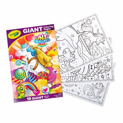 Crayola Giant Coloring Pages - Uni-Creatures