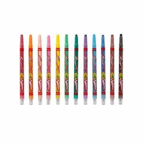 White Smoke Crayola 12 Twistables® Crayons Kids Crayons