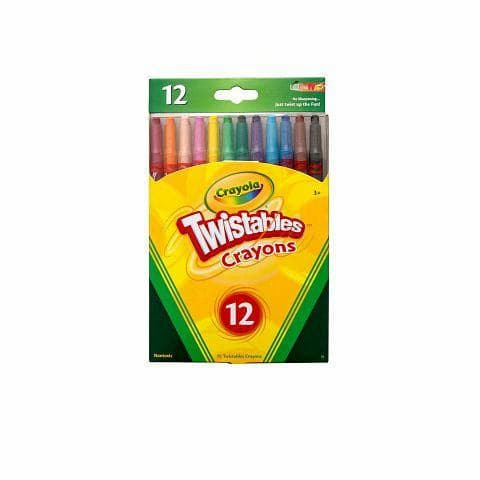 Gold Crayola 12 Twistables® Crayons Kids Crayons
