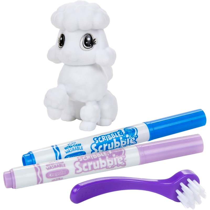 Light Gray Crayola Scribble Scrubbie Pets Series 2 Kids Craft Kits