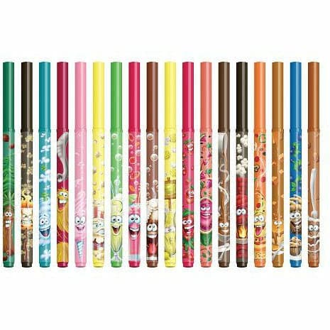 Khaki Crayola 18 Doodle Scents Scented Washable Medium Tip Markers Kids Markers