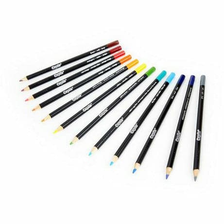 White Smoke Crayola 24 ct Blend and Shade Colored Pencils Kids Pencils