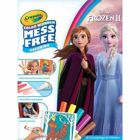 White Smoke Crayola Color Wonder™ Disney Frozen 2 Kids Activity Books