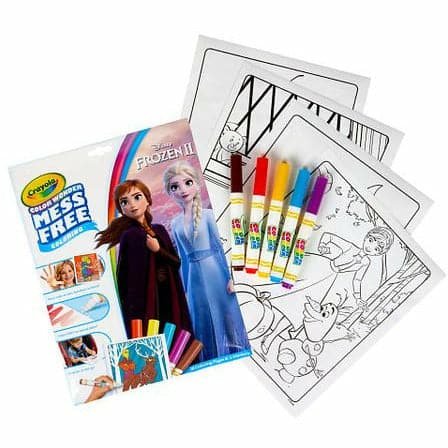 Steel Blue Crayola Color Wonder™ Disney Frozen 2 Kids Activity Books