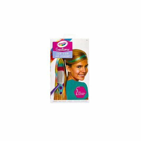 Snow Crayola Color 'N Wear Hair Extensions Kids Craft Kits