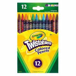 Gold Crayola 12 Twistables® Colored Pencils Kids Pencils