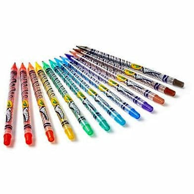 White Smoke Crayola 12 Twistables® Colored Pencils Kids Pencils
