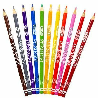 Goldenrod Crayola 12 Silly Scents Colored Pencils Kids Pencils