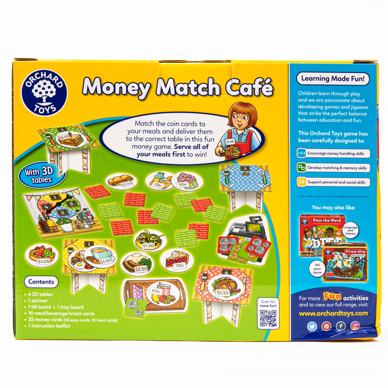 Goldenrod Orchard Game - Money Match Cafe Kids Educational Games and Toys