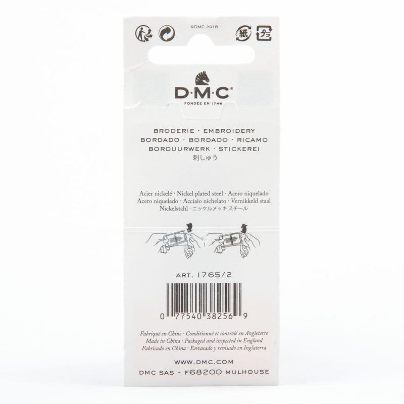 White Smoke DMC 16Pk Embroidery Needles No.3-9 Needlework