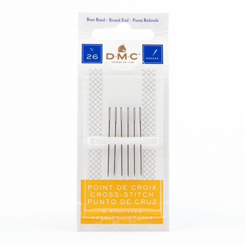 DMC Cross Stitch Needles No.26 (6 Pack)