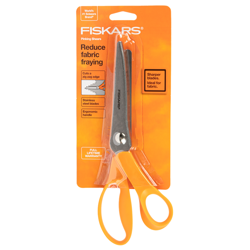 Coral Fiskars Pinking Scissor Quilting and Sewing Tools and Accessories
