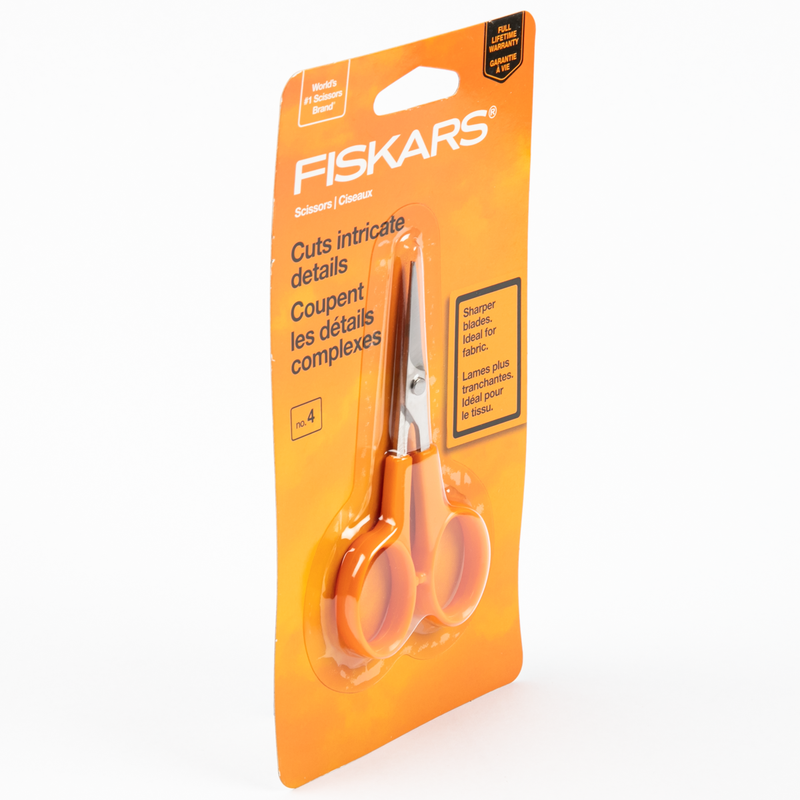 Sandy Brown Fiskars Classic  No.4 Craft Scissor Quilting and Sewing Tools and Accessories