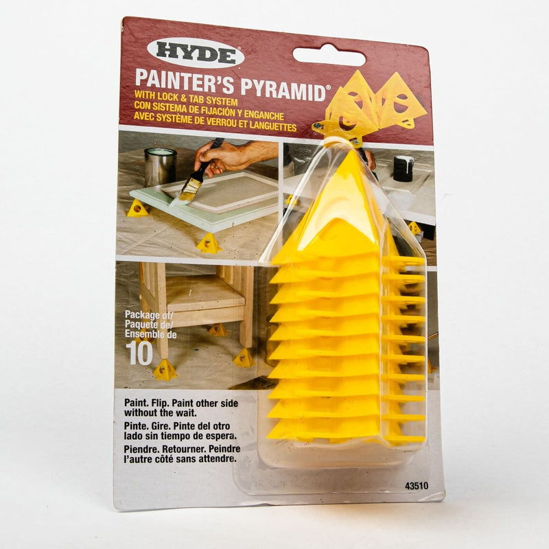 Gold Painter's Pyramid Stands 10/Pkg Painting Accessories
