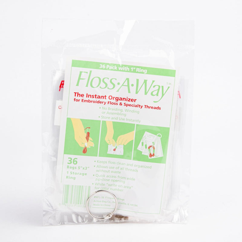 Light Green Action Bag Floss-A-Way Organizer



3"X5" 36/Pkg Needlework Storage and Organisers