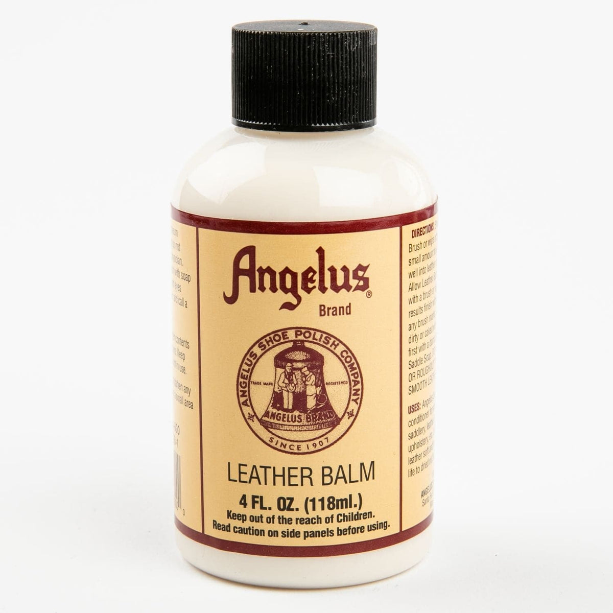 Tan Angelus Leather Balm (4 Floz) 118Ml Leather Care