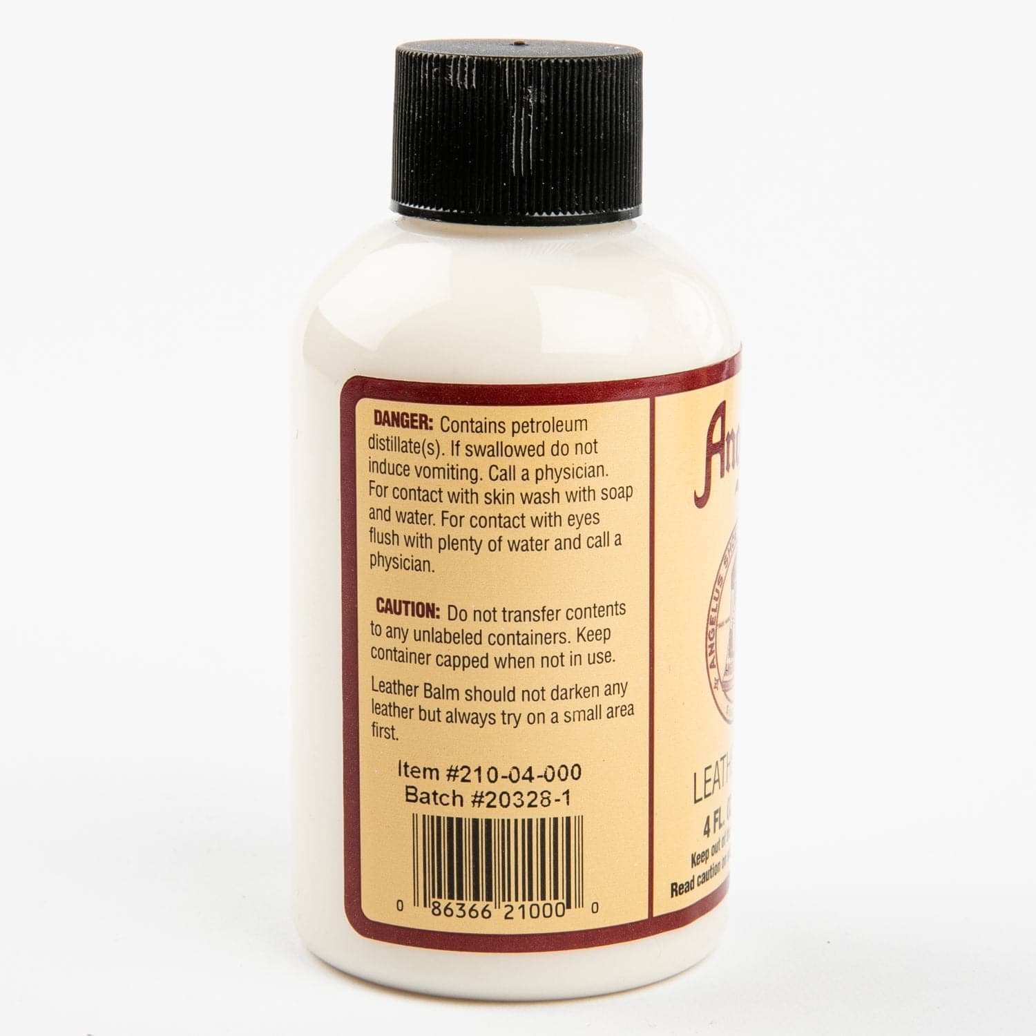 Tan Angelus Leather Balm (4 Floz) 118Ml Leather Care