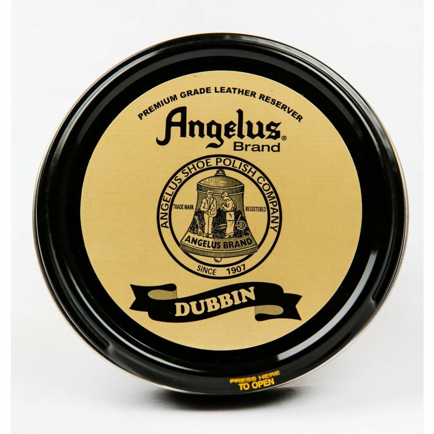 Dark Khaki Angelus Dubbin Neutral 85Gm Leather Care