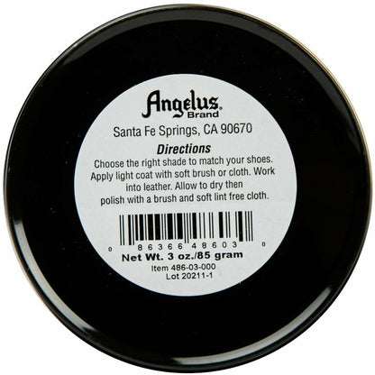 Light Gray Angelus Dubbin Neutral 85Gm Leather Care
