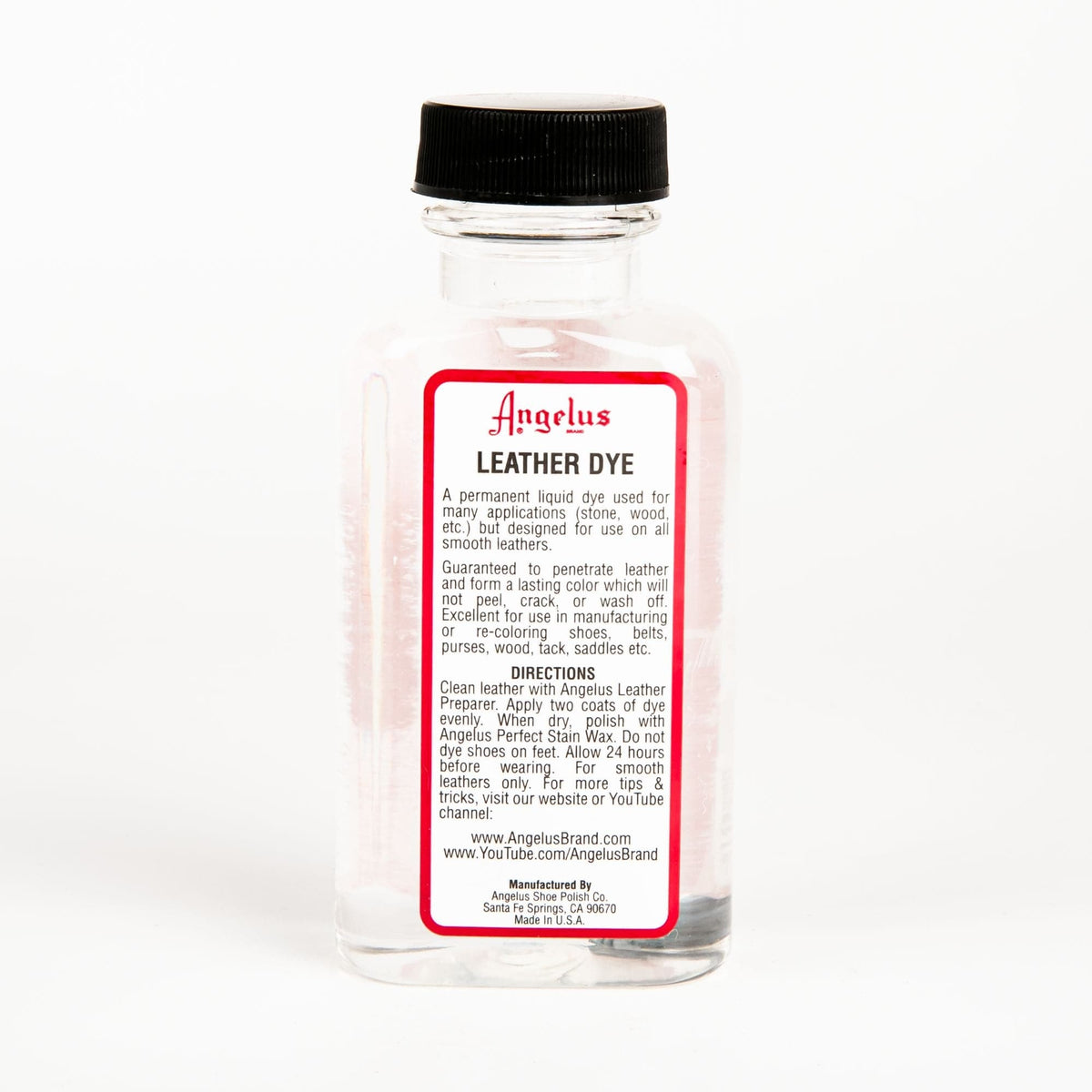 White Smoke Angelus Leather Dye Neutral #004 3Oz/88.72Ml Leather Dyes