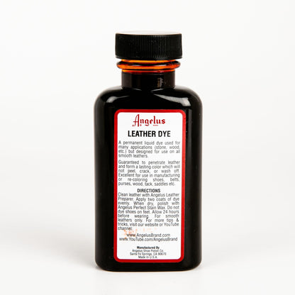 Black Angelus Leather Dye Army Tan #010 3Oz/88.72Ml Leather Dyes