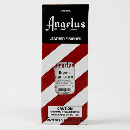 Dark Red Angelus Leather Dye Brown #014 3Oz/88.72Ml Leather Dyes