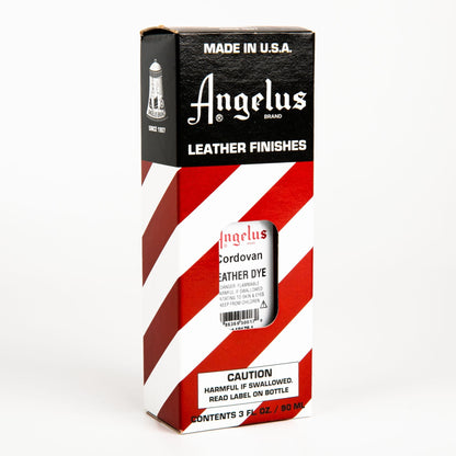 Firebrick Angelus Leather Dye Cordovan #017 3Oz/88.72Ml Leather Dyes