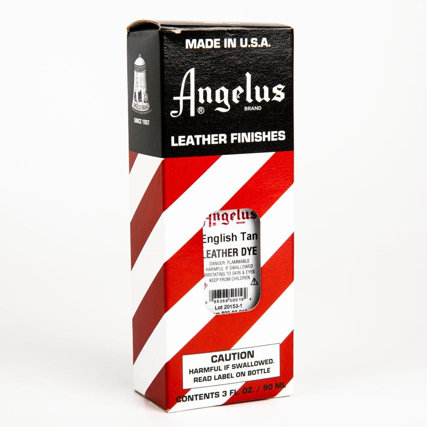Red Angelus Leather Dye English Tan #019 3Oz/88.72Ml Leather Dyes