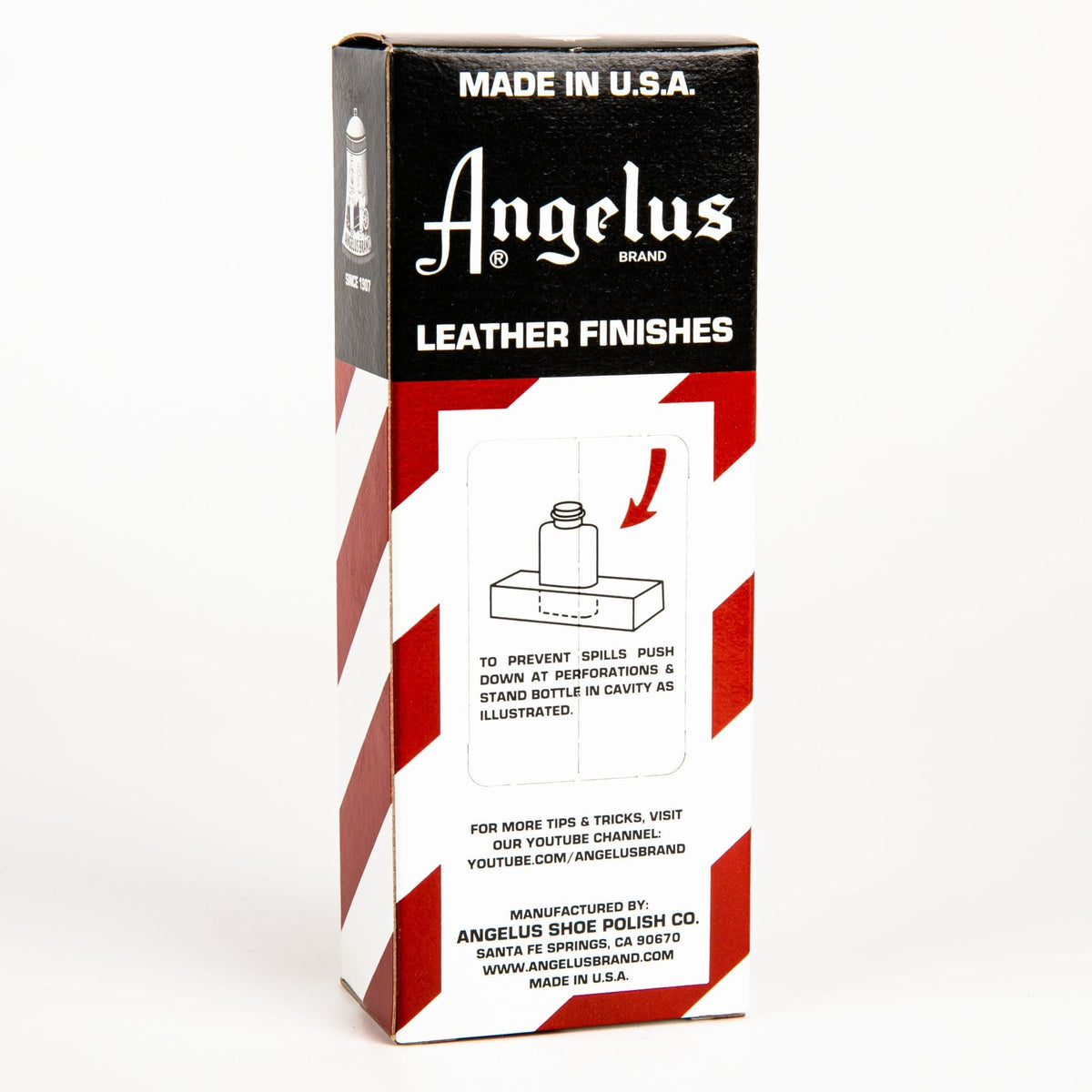 Firebrick Angelus Leather Dye Light Brown #021 3Oz/88.72Ml Leather Dyes
