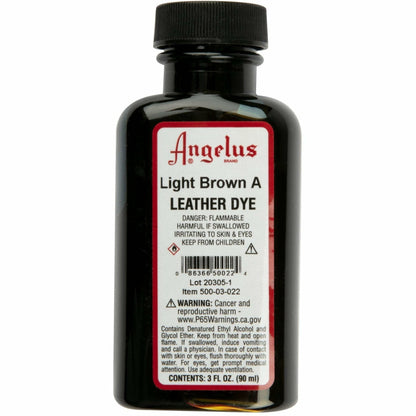 Antique White Angelus Leather Dye Light Brown A #022 3Oz/88.72Ml Leather Dyes