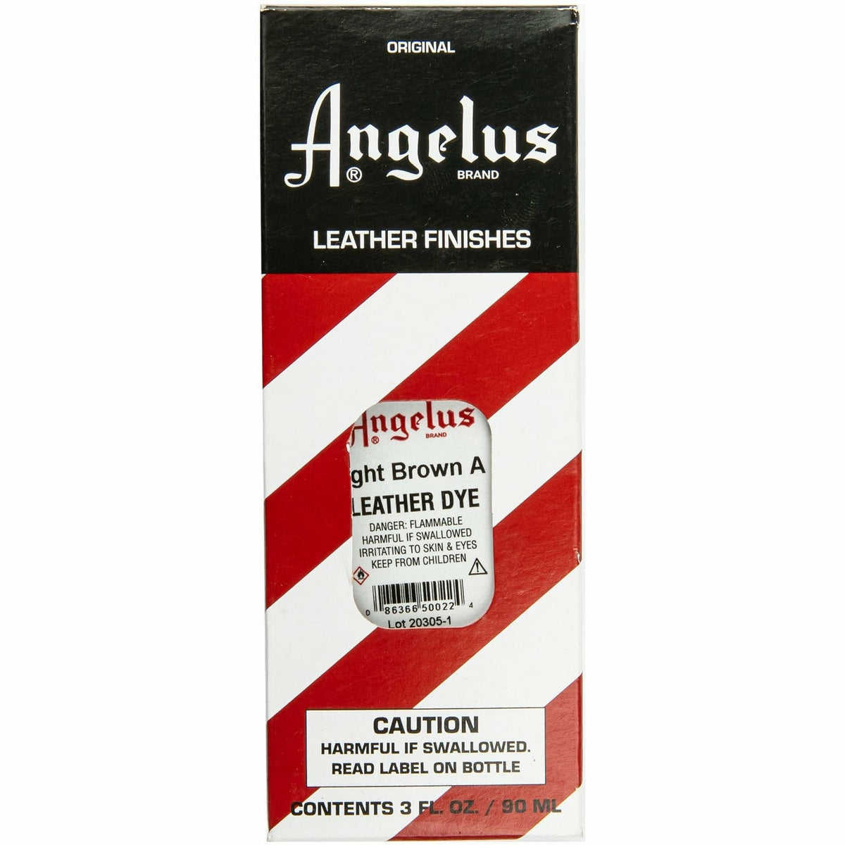 Firebrick Angelus Leather Dye Light Brown A #022 3Oz/88.72Ml Leather Dyes