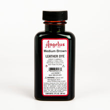 Red Angelus Leather Dye Med Brown #023 3Oz/88.72Ml Leather Dyes