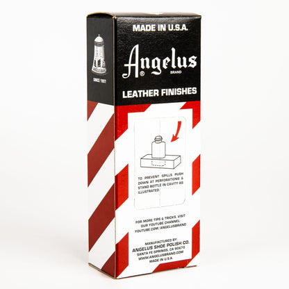 Brown Angelus Leather Dye Med Brown #023 3Oz/88.72Ml Leather Dyes