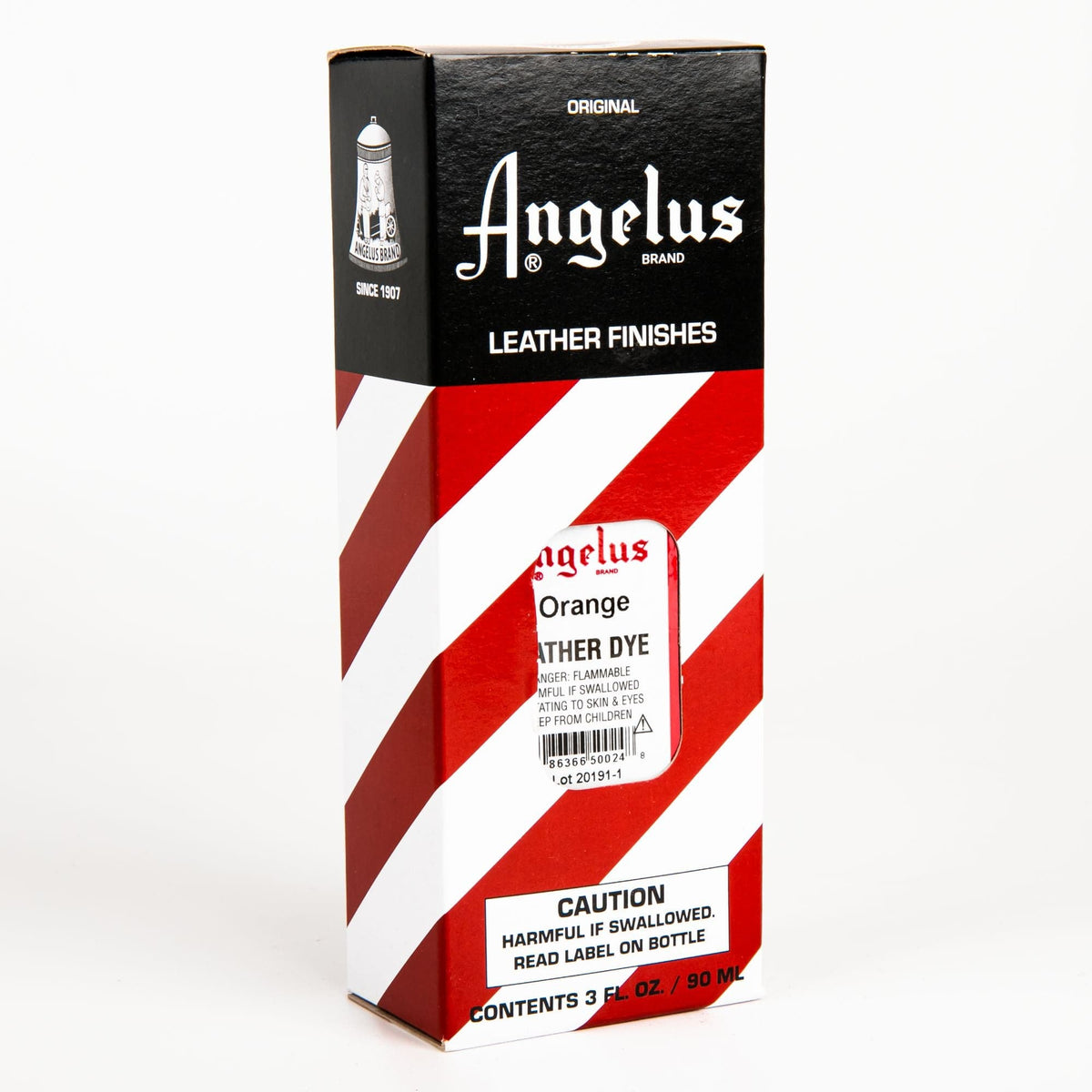 Red Angelus Leather Dye Orange #024 3Oz/88.72Ml Leather Dyes