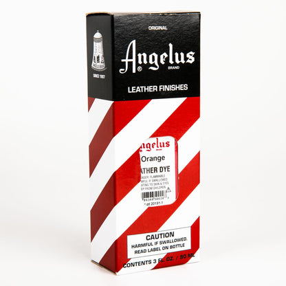 Red Angelus Leather Dye Orange #024 3Oz/88.72Ml Leather Dyes