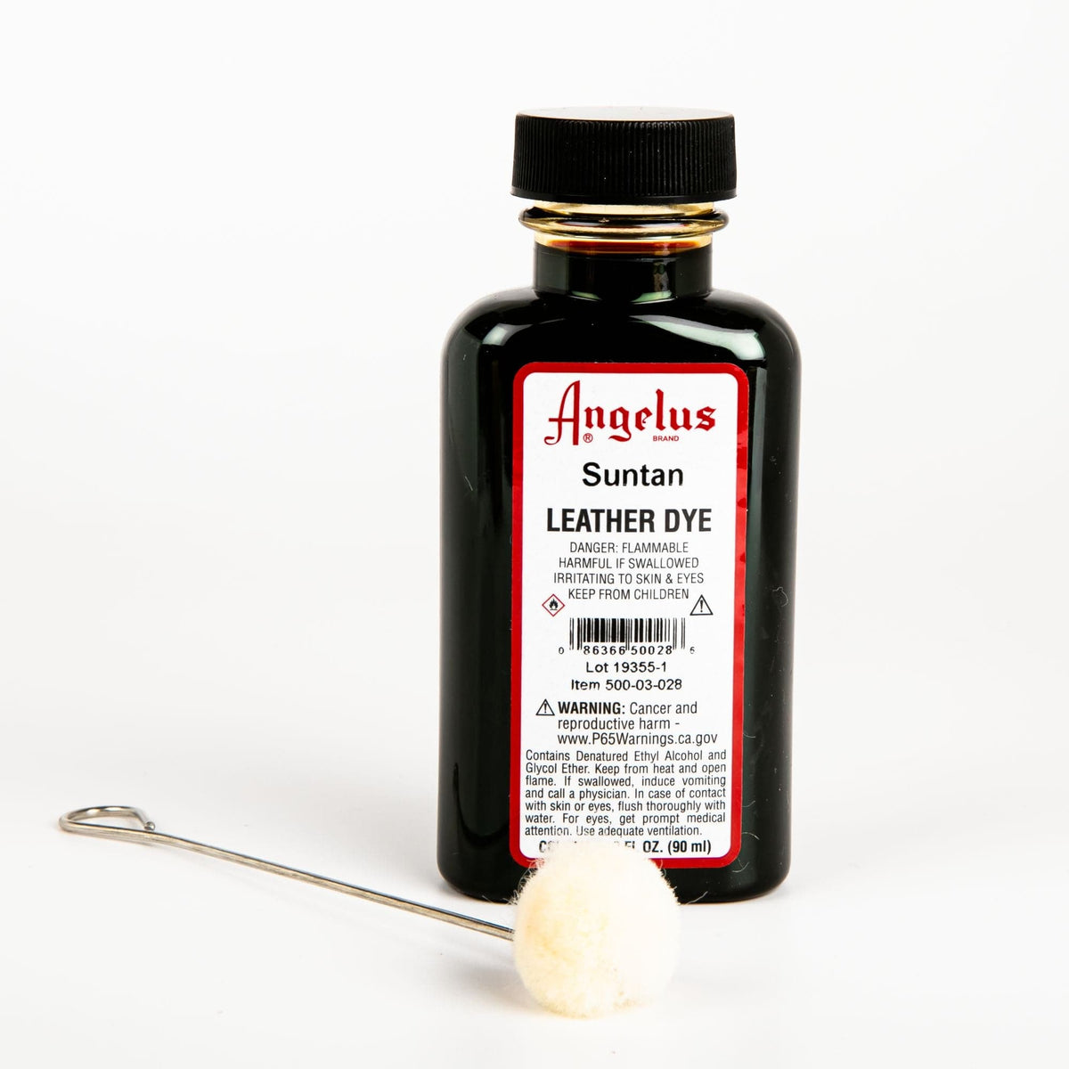 Firebrick Angelus Leather Dye Suntan #028 3Oz/88.72Ml Leather Dyes