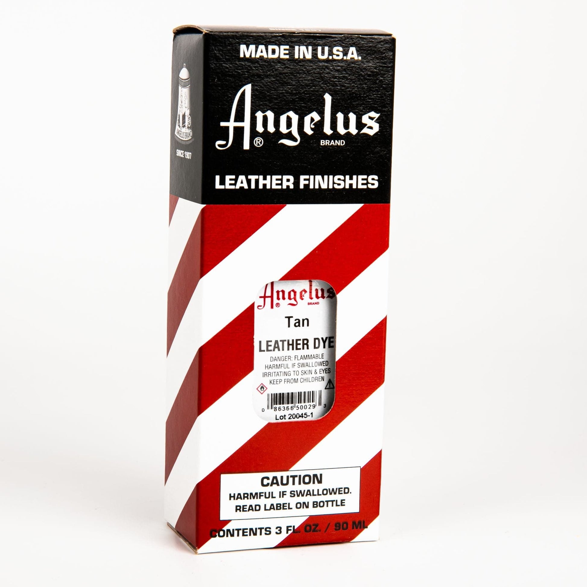 Firebrick Angelus Leather Dye Tan #029 3Oz/88.72Ml Leather Dyes