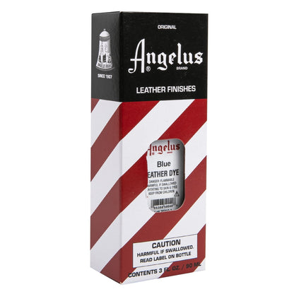 Brown Angelus Leather Dye Blue #040 3Oz/88.72Ml Leather Dyes