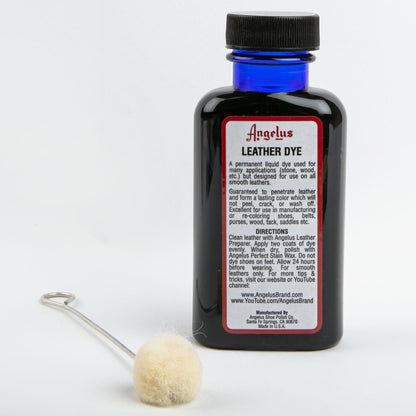 Gray Angelus Leather Dye Blue #040 3Oz/88.72Ml Leather Dyes