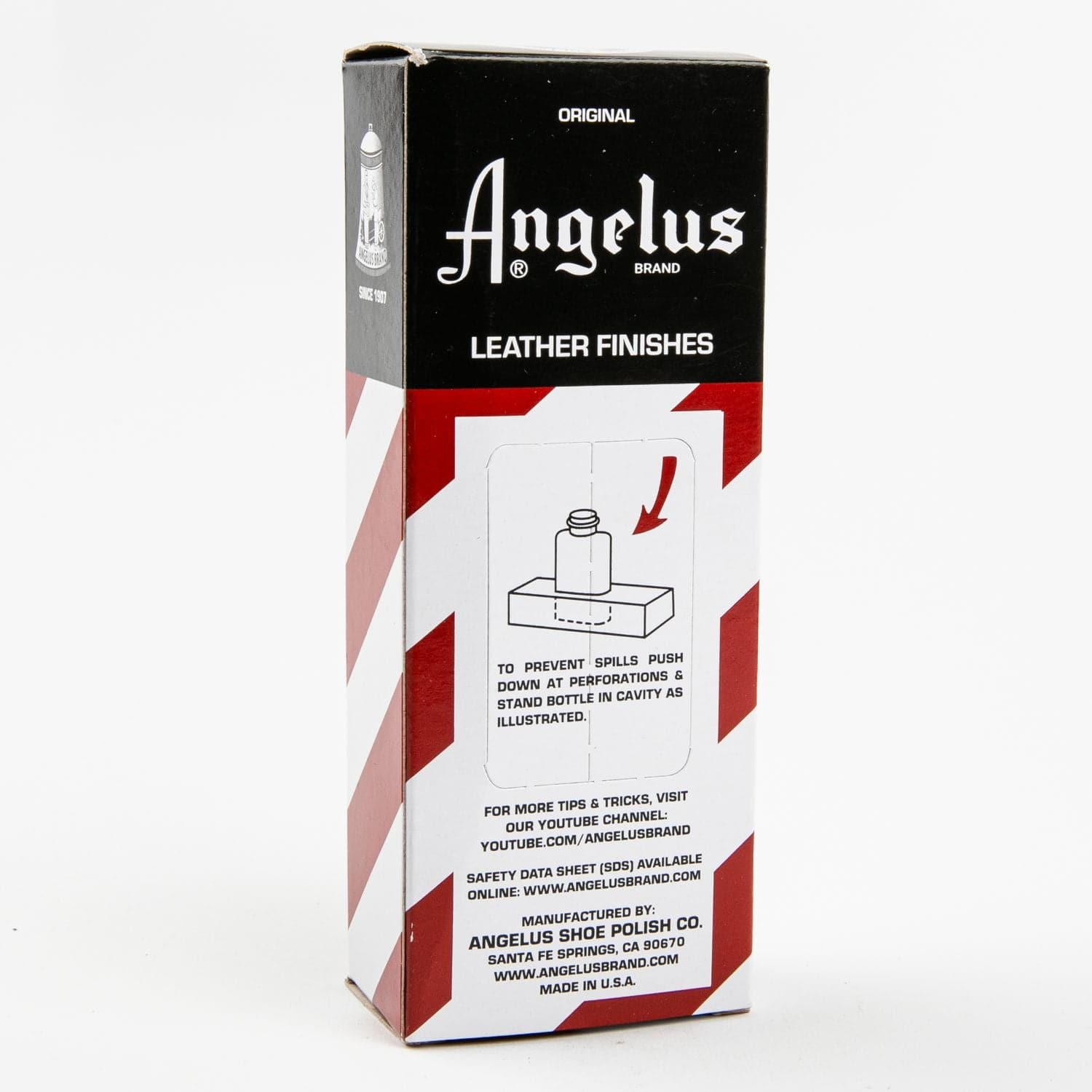 Firebrick Angelus Leather Dye Blue #040 3Oz/88.72Ml Leather Dyes