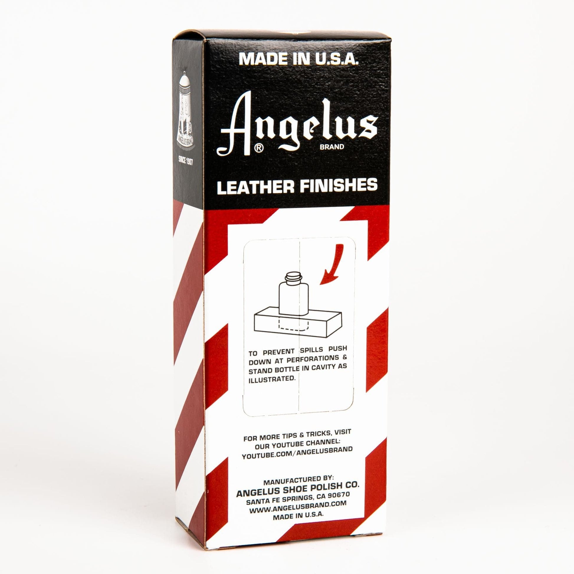Firebrick Angelus Leather Dye Purple #047 3Oz/88.72Ml Leather Dyes