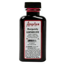 Light Gray Angelus Leather Dye Burgundy #060 3Oz/88.72Ml Leather Dyes