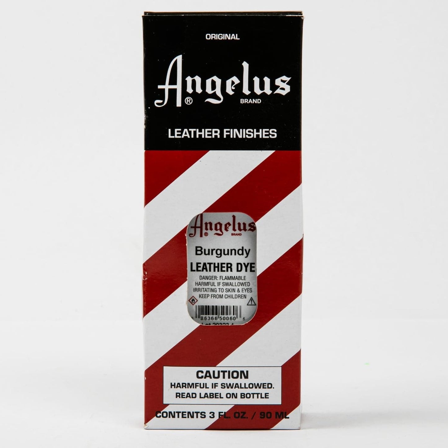 Dark Red Angelus Leather Dye Burgundy #060 3Oz/88.72Ml Leather Dyes