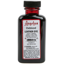 Light Gray Angelus Leather Dye Oxblood #062 3Oz/88.72Ml Leather Dyes