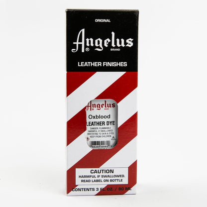 Dark Red Angelus Leather Dye Oxblood #062 3Oz/88.72Ml Leather Dyes