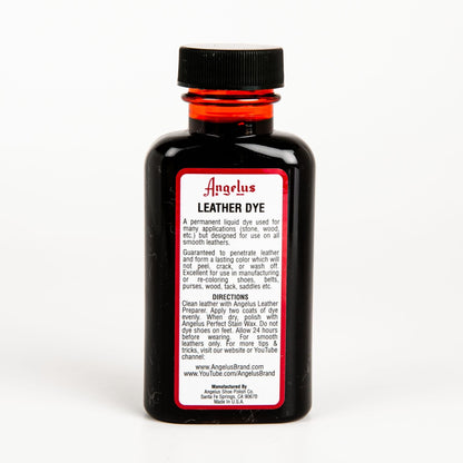 White Smoke Angelus Leather Dye Red #064 3Oz/88.72Ml Leather Dyes
